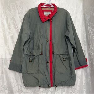 NUAGE Pewter Zip Up Fisherman’s Performance Jacket